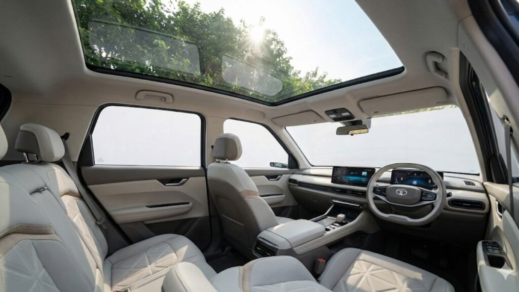  TATA Sierra EV interior